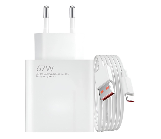 XIAOMI Ładowarka sieciowa 67W HyperCharge Combo TypeA 60043 - 1335641 - zdjęcie 3
